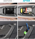 5Pcs for 2023-2026 Mazda CX50 Center Console & Door Handle Organizer | for 2023-2026 Mazda CX-50 Accessories Console Armrest Tray Side Door Trash Container Storage Door Handle Pocket Insert