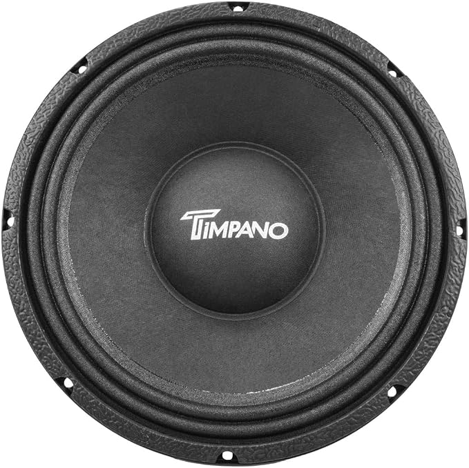 Timpano TPT-MD10 10 Inch Midbass Speaker Pro Audio 800 Watts, 8 Ohm Mid-bass Loudspeaker for Professional and Car Audio System (Single)