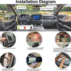 Dash Cam Hardwire Kit, Car Dash Camera Mini Charger Hard Wire Kit for Dashcam DC 12-24V to 5V/2.5A Low Voltage Protection 24h Parking Surveillance with Fuse Tap