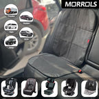 Car Seat Protector for Child,2 Pack Car Seat Cushion,Waterproof Fabric Car Seat Covers for Non-Slip Backing Mesh Pockets for Baby,Pet,SUV, Sedan and Trunk(Black)