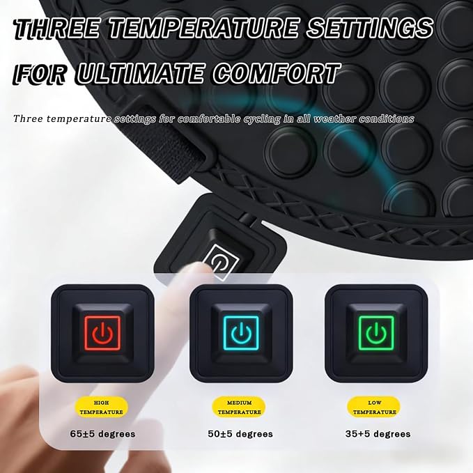 Motorcycle Heated Seat Pad for Harley Davidson Street Glide Special, Heated Seat Cushion with Temperature Control Watertight Non-Slip Cover Motorcycle Heated Gear