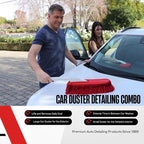 The Original California Car Duster Detailing Kit with Plastic Handle, Model Number: 62445, Red