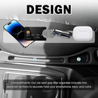2 Pack Bendable Car Seat Gap Filler Organizer,No Drops Car Seat Gap Plug with Storage Slot Extra Space, Easy Install Universal Cars Gaps Seats Filler Cars Accessories