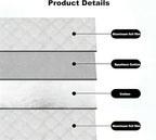 Car Windscreen Cover (57" x 41") Extra Thick 4-Layer Protective Windshield Cover for Car, SUV & Truck, Snow Ice Frost Sun UV Dust Water Resistent, All-Season Windshield Protection