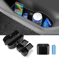 Car Door Side Storage Box and Trash Can for 2023-2026 Honda CRV Accessories Front Rear Door Insert Tray Organizer Door Slot Storage Protector Garbage Bin with Trash Bags 6PCS