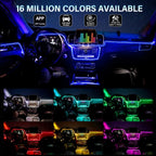 Car LED Interior Strip Light — App-Controlled RGB Ambient Kit