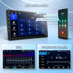 4G+64G Car Stereo Radio for Toyota Corolla Matrix 2003-2008(LHD), Wireless Carplay Android Auto, 5GWiFi+GPS, 9 inch Incell Touchscreen Radio for Corolla, Backup Camera Bluetooth FM SWC