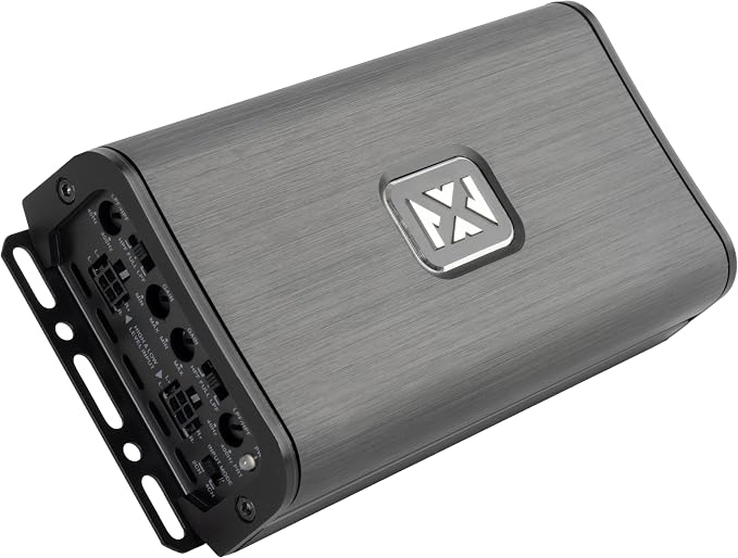 VADM4 v2 Model 4-Channel Class D Amplifier 1000W Peak, 500W RMS, 2/4-ohm Stable, High/Low Pass X-Over, for Car/Truck/Marine/UTV/Motorcycle (VADM4v2)