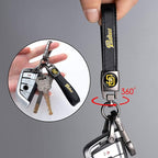 for SD Padres Baseball Fans Car Keychain with Tire Valve Caps, Car Keyring and Valve Stem Caps Compatible with Key Fob Holder, Delicate Gifts for Men Women, Padres