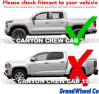 Window Deflectors Smoke Tinted in-Channel Side Window Vent Visor Deflectors Rain Guards Compatible with GMC Canyon 2023-2026 Crew Cab - 4 pcs. GW1017