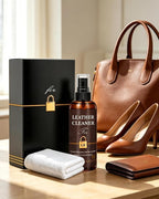 Leather Cleaner Set for Louis Vuitton, Powerful Stain Removal with Gentle Care, Cleaning Kit for LV Handbags, Wallets, Purses and Other Luxury Bags