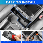 Upgrade Console Hanging Organizer Fits for 2010-2024 Toyota 4Runner Center Console Storage Tray Armrest Hanging Box Compatible with 4Runner Interior Accessories (Console Hanging Upgrade)