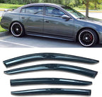 Tape On Window Visors Rain Guards Deflectors for 2019-2025 Nissan Altima,4PCS Smoke Tinted Vent Visors Compatible with Altima 19-25,UV Protection & Reduced Road Noise,Sun Visor for Car