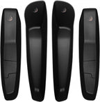 4PCS Door Organizer Tray Compatible with 2026 Model Y Juniper Performance/Premium/Standard Accessories Anti-Slip Easy to Clean Front & Rear Door Side Pocket Storage Box Insert Tray (Drop-in)