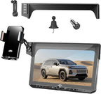 Car Phone Mount for 2026 Toyota RAV4, 10.5" Screen Only | Smart Auto-Clamping, 15W Wireless Fast Charging, Premium Aluminum Holder, Without Blocking Airflow