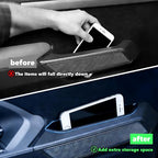 4PCS Door Pockets for Ford Bronco 4-Door 2021-2026, ABS Handle Storage Box | with Anti-Slip Mat, Black, Not for Sport or 2-Door, Tool-Free Install, Fits Ford Bronco 4-Door 2021 2022 2023 2024 2025 2026