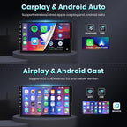 Radio for Honda Civic 2006 2007 2008 2009 2010 2011 Car Stereo with Wireless CarPlay Android Auto 10.1 Inch 1080P Touchscreen 5G WiFi DSP EQ GPS Bluetooth RDS FM Camera 4Core 64G