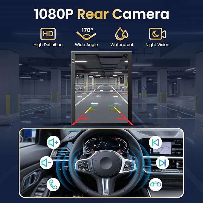 8Core 4G RAM Car Radio Stereo for Chevrolet Chevy Cruze 2009-2015: Android 13 Tesla Style Touchscreen Head Unit Backup Camera Wireless CarPlay Andriod Auto GPS SWC 5GWiFi FM DSP 36EQ