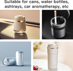 Car Slim Car Cup Holder Adapter, 2PCS Vehicle Energy Drink Holder Expander, Wiggle Free Automotive Accessories Universal for SUV Sedan Truck (2PCS)