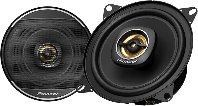 A-Series Plus TS-A1081F 4” 2-Way Speakers (Pair) – 230W Max, Balanced Sound + Smooth Treble, Enhanced Bass, Great Stock Replacement