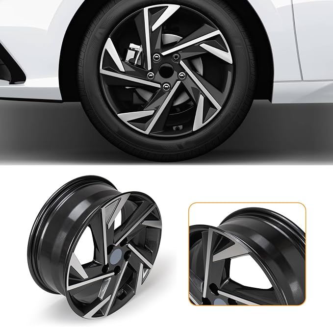New 17" x 7'' Alloy Replacement Wheel Rim Compatible with Hyundai Elantra 2024-2025 52910AACN0, Direct Fit, OEM Design Replacement Rim