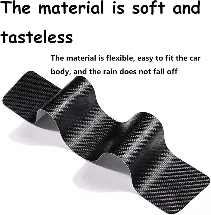 Door sill Protector, Door sill Scratch Protection (for All car Models) Door sill Protector（4PC red）