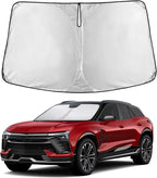 Windshield Sunshade Compatible for Chevrolet Blazer EV 2024 2025 2026, Sun Visor for Front Windshield & Window Sun Shade Cover, UV Heat Blocker & Protector, Car Accessories
