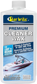 One-Step Cleaner Wax with UV Protection - Removes Chalk & Oxidation from Fiberglass, Metals & Painted Surfaces
