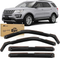 in Channel Window Deflectors for Ford Explorer 2011 2012 2013 2014 2015 2016 2017 2018 2019 Vent Window Visors,Rain Guards-4PCS