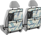 Kick Mats Backseat Protector with Anti Kick Design Offering Safety and Space for Backseat Essentials