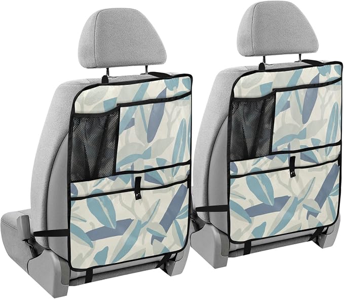 Kick Mats Backseat Protector with Anti Kick Design Offering Safety and Space for Backseat Essentials