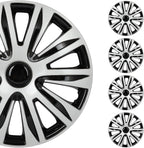 SCITOO Premium 16 Inch Hubcaps Set of 4 Wheel Rim Cover OEM Style Easy Snap On Car Truck SUV Hub Cap Replacement for Dodgefor Honda,for Mazda,for Kia,for Ford,for Mitsubishi,for Hyundai,etc.