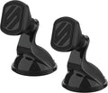 MMWSM-2PKXCES0 MagicMount Select Magnetic Car Phone Holder Mount for iPhone and Android - 2 Pack - Secure Magnetic Cell Phone Mount for Car Window or Dash - Universal 360° Adjustable Head
