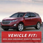 in Channel Rain Guards for Chevrolet (Chevy) Equinox 2018 2019 2020 2021 2022 2023 2024, Durable Side Window Wind Deflectors, Vent Window Visors Shades Shield, 4PCS