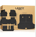 Floor Mats & Cargo Mats for KIA EV9 2026 2025 2024 (Only Fit for 7-Seats), All Weather TPE Custom Fit Kia EV9 2024-2026 Full Set Car Accessories Floor Liners
