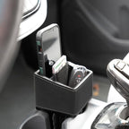 Car Phone Holder & Key Storage Expander for Cupholder - Universal Size Phone Mount for Car - Elegant Design with Easy Installation - Effortless Charging Cell Phone Holder for Car
