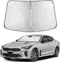 Windshield Sunshade Compatible for Kia Stringer 2018-2021 2022 2023, Sun Visor for Front Windshield & Window Sun Shade Cover, UV Heat Blocker & Protector, Car Accessories