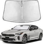 Windshield Sunshade Compatible for Kia Stringer 2018-2021 2022 2023, Sun Visor for Front Windshield & Window Sun Shade Cover, UV Heat Blocker & Protector, Car Accessories