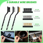27PCS Car Detailing Kit Auto Cleaning Tools Wash Set with Storage Carry Bag Home Use for Interior Exterior Deep Clean Polish Car Care Windshield Dashboard Seat Air Vents Wheels Tires, Green