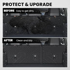 Rear Seat Back Protector for Honda Passport 2026, All Weather TPE Pet Friendly Custom Fit Passport Second Row Back Seat Cover Mat Liner Accessories, Black