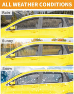 in-Channel Window Rain Guards Fit for Honda CRV 2017-2022 Rain Guards Extra Durable CR-V Window Deflectors Visors Vent Visors Vent Shades Car Accessories -4 pcs