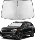 Windshield Sunshade Compatible for Volkswagen VW Tiguan 2018-2023 2024 2025 2026 Sun Visor for Front Windshield & Window Sun Shade Cover, UV Heat Blocker & Protector, Car Accessories