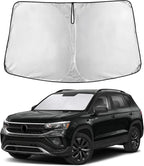 Windshield Sunshade Compatible for Volkswagen VW Tiguan 2018-2023 2024 2025 2026 Sun Visor for Front Windshield & Window Sun Shade Cover, UV Heat Blocker & Protector, Car Accessories
