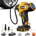 Tire Inflator Compatible with Dewalt 20V Max Battery, 160 PSI Cordless Air Compressor With LCD Digital Pressure Gauge for Car, Bike, Sport Ball (No Battery)
