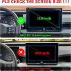 MagSafe Dual-End Car Phone Holder for Toyota RAV4 2026 Accessories | 12.9-Inch Screen Fixed Clip, 2026 RAV4 Cell Phone Holder, 360° Hands-Free Strong Magnetic Phone Mount, Not Block Air Vent