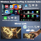 6+128G 8 Core Android 13 Car Stereo for Ford Fusion Mondeo 2013-2019 with Wireless CarPlay&Android Auto,9" Touchscreen Car Radio,5G WiFi,GPS,Mirror Link,Bluetooth 5.0,FM RDS,DSP 32EQ,SWC,Backup Camera