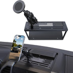 Metal Phone Mount for 2015-2020 Ford F150 & 2017-2022 F250/350 Shakeproof Dash Mount Holder Cool Ford Accessory