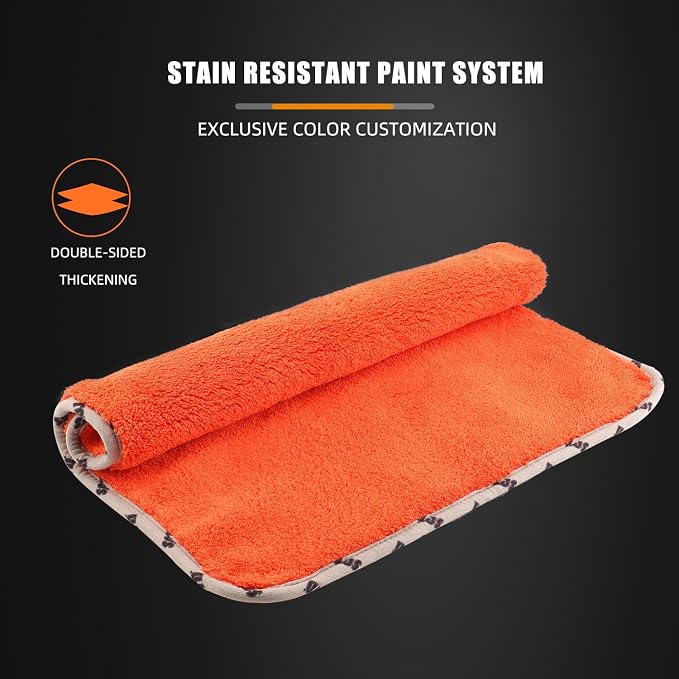 Car Microfiber Towels, 3Pcs Microfiber Car Cleaning Cloths, Upgraded 1200gsm Ultra-Thick Cars Drying Towel Microfiber for Car and Home Polishing Washing and Detailing 16'' x 16'' (3 Pack)