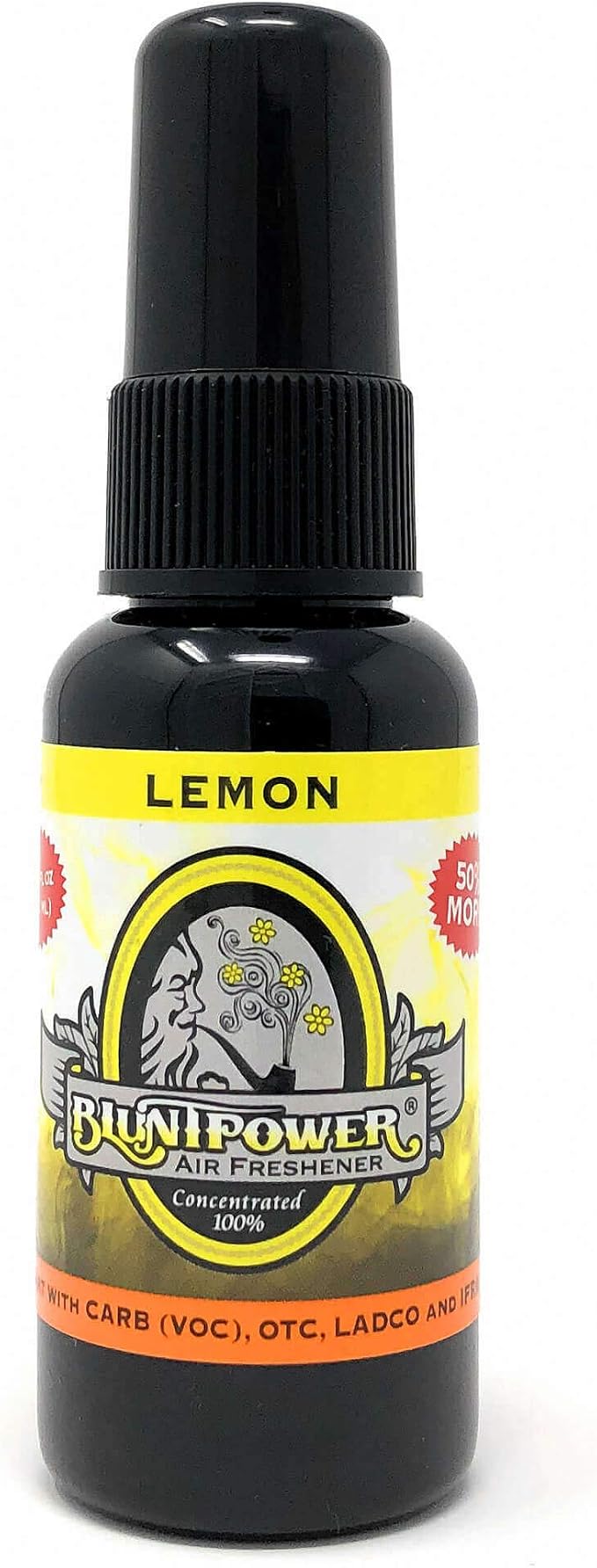 Concentrated Air Freshener (Lemon, 1 Pack) for Room and Car - Oil-Based Diffuser Spray Bottle - Long-Lasting Bathroom, Car Freshener, & Odor Eliminator