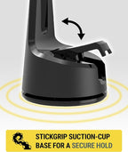 MPQ6 Magnetic Phone Holder for Car Dashboard/Windshield, 15W Wireless Fast Car Charger Stand, Hands Free Cell Phone Mount Compatible with iPhone 17/16/15/14/13/12 Series & MagSafe Case